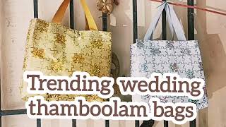 trending best rate wedding thamboolam bags #bags #thamboolambags #wedding #chennaimaterials