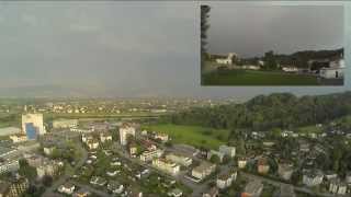 Gewitter vom 7.7.2015 Rheintal - Halb so schlimm