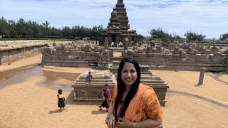 மகாபலிபுரம் கடற்கரை கோவில் | Mahabalipuram \u0026 Radisson Blu Luxury Resort | Anitha Anand