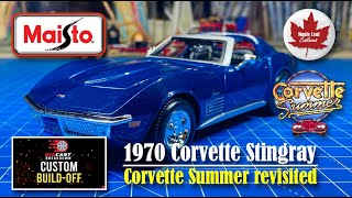 Maisto Corvette Stingray (256) Diecast Breakdown Build off