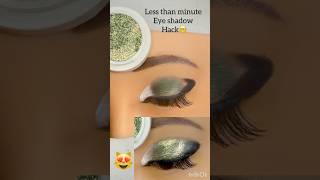 green eye makeup💚👌tutorial #shorts #eyemakeup #viralvideo #makeup #trendingshorts #youtubeshort
