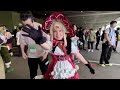 「東京ゲームショウ2024」③コスプレエリアを回っていきます tokyo game show 2024 9 28