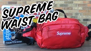 SUPREME WAIST BAG REVIEW FW17