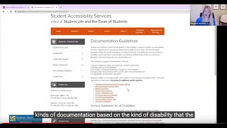 Find College Disability Documentation Requirements to Apply for Accommodations