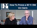 How To Prove a VA Claim that Dates Back 30 Years