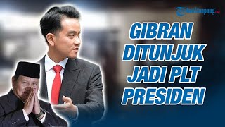 Prabowo Titip Indonesia, Tunjuk Gibran Jadi Plt Presiden