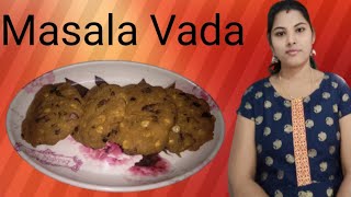 ఎంతో రుచికరమైన మసాలా వడ |Masala Vada Recipe in Telugu|Masala Vada|