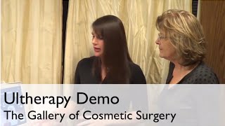 Brow lift, Forehead Lift, Under-Chin Lift, Neck Lift and Décolleté tightening - Ultherapy Demo