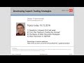 Developing Superb Trading Strategies 20161215