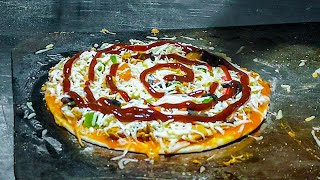 Yummy Pizza Making - Live Pizza Park! Pizza Recipe! Wood Fire Pizza! Street Food! #pizza