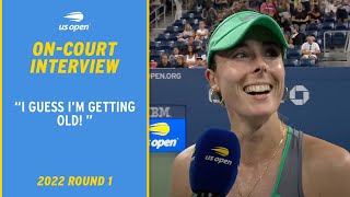 Alize Cornet On-Court Interview | 2022 US Open Round 1