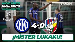 Highlights | Inter 4-0 Viktoria Plzn | UEFA Champions League 22/23-J5 | TUDN