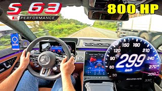 2025 Mercedes AMG S63 has 1430NM ! and DESTROYS everything on the AUTOBAHN