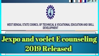 Jexpo and voclet Online E counselling 2019