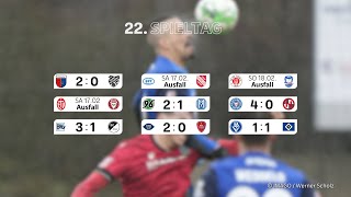 Enges Duell Hannover VS. Meppen um Platz 1, SVDA bezwingt Teutonia | Tore des Nordens | 22. Spieltag