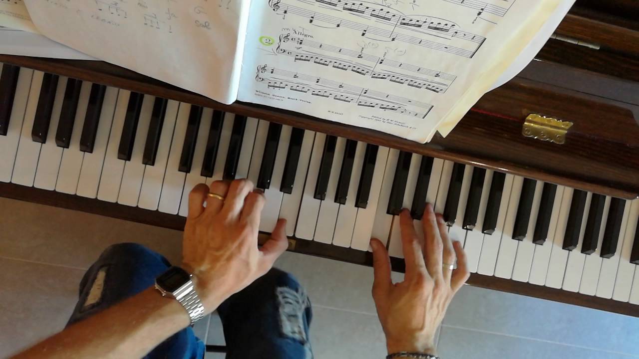 Lezioni Di Piano 51 - Primo Esercizio Czerny - YouTube