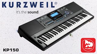 [Eng Sub] KURZWEIL KP150 portable keyboard