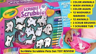 What is a scribble Scrubbie? | Crayola Scribble Scrubbie Pets Scrub Tub Playset | Piya and Jiya Show