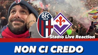 Bologna Fiorentina 2-0 ❤️💙 GODOOOOOOOOOO!!! SIAMO QUARTI!!! STADIO EMOZIONANTE!