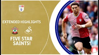 ⭐️ FIVE STAR SAINTS! | Southampton v Swansea City extended highlights