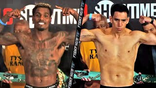 JERMALL CHARLO MISSES WEIGHT! JOKES HE WILL TAKE A BIG POOP TO MAKE WEIGHT - FULL WEIGH IN VIDEO