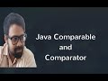 Comparable  and Comparator Interface in Java | Sorting and Comparison Tutorial