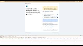 Google Calendar Integration Demo | VoiceFleet Permissions Walkthrough