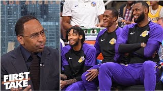 Stephen A.: Focus of LeBron James' Lakers debut is on supporting cast | First Take