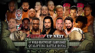 Batalla Real oportunidad Campeonato Mundial Pesado de WWE - WWE Raw 16/06/2014 (En Español)