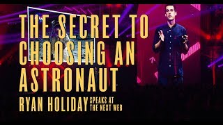 How To Control Your Emotions Like A Stoic | Ryan Holiday Speaks at The Next Web Conference