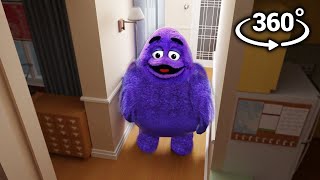 Grimace Shake 360° - IN YOUR HOUSE!