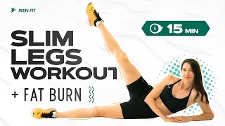 15 MIN SLIM LEGS WORKOUT + FAT BURN THIGНS 🔥