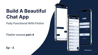 Flutter Chat App Tutorial ep- 2 || Flutter Course Part 5 || #fluttertutorial #fluttercrashcourse