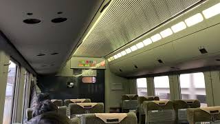 787系リバイバルつばめ　博多到着前に浪漫鉄道が流れる！