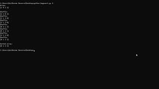BogoSort sorting 4 elements