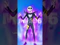 JACK SKELLINGTON Doing all Fortnite Built-In Emotes #shorts #fortnite #fyp