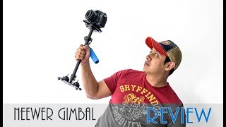 neewer gimbal review , stadycam estabilizador de imagen.