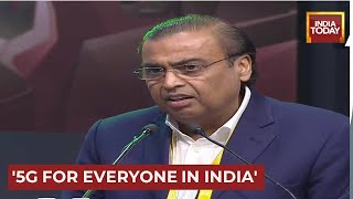 Mukesh Ambani At 5G Launch: 'We Will Launch 5G Service Across India By December 2023'
