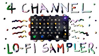 Lo-Fi 4 Channel Sampler - DIY isd1820