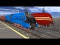 Trainz Race, A4 Mallard VS Coronation Class Red Duchess Of Hamilton (Trainz #25)