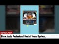 bimo audio profesional rental sound system