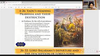 భాగవత ప్రవాహము Bhagavata Pravahamu - Part 89- Canto 11 Part 6 - By HG Ujjvala Rasajna DD - 20OCT2024