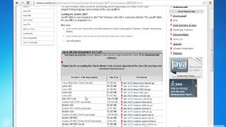 Mastering Java, Vol 1 Lesson 4 Installing The Java Development Kit 21