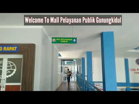 Mewahnya Mall Pelayanan Publik Kabupaten Gunungkidul - YouTube