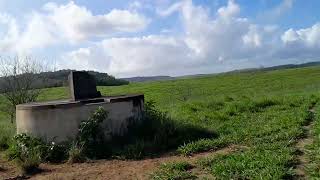 Antiga Fazenda moco só restou a cisterna onde era escola