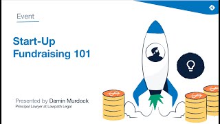 start-up fundraising 101