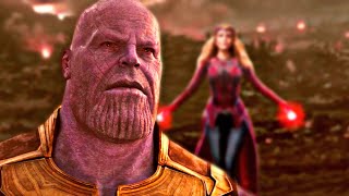 What If... The Scarlet Witch fights Thanos in Avengers: Endgame (4K)