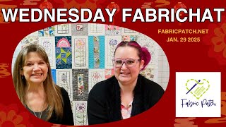 Happy Wednesday - Join us for our weekly catch up - FabriChat!