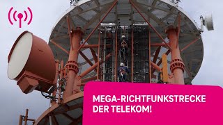 Die Mega-Richtfunkstrecke der Telekom (Helgoland-Cuxhaven)