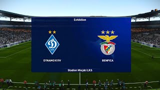 Dynamo Kyiv vs Benfica | 2022-23 UEFA Champions League | PES 2021